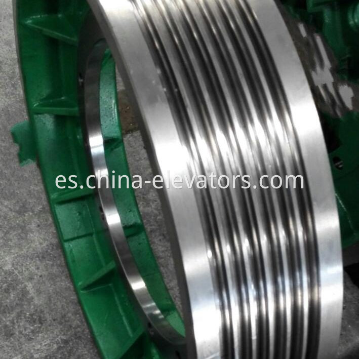 Polea de tracción KONE para máquina sin engranajes MX18 KONE Traction Sheave for MX18 Gearless Machine